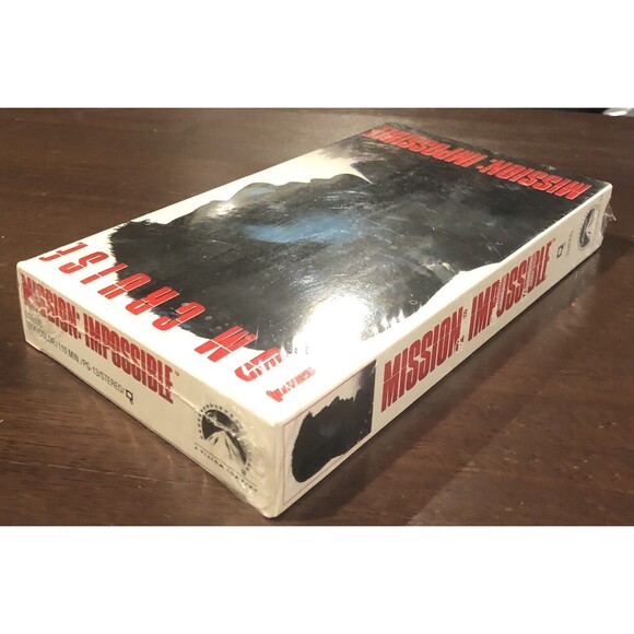 Mission: Impossible VHS 1996 Tom Cruise Action Adventure Spy Movie Sealed - Picture 4 of 4